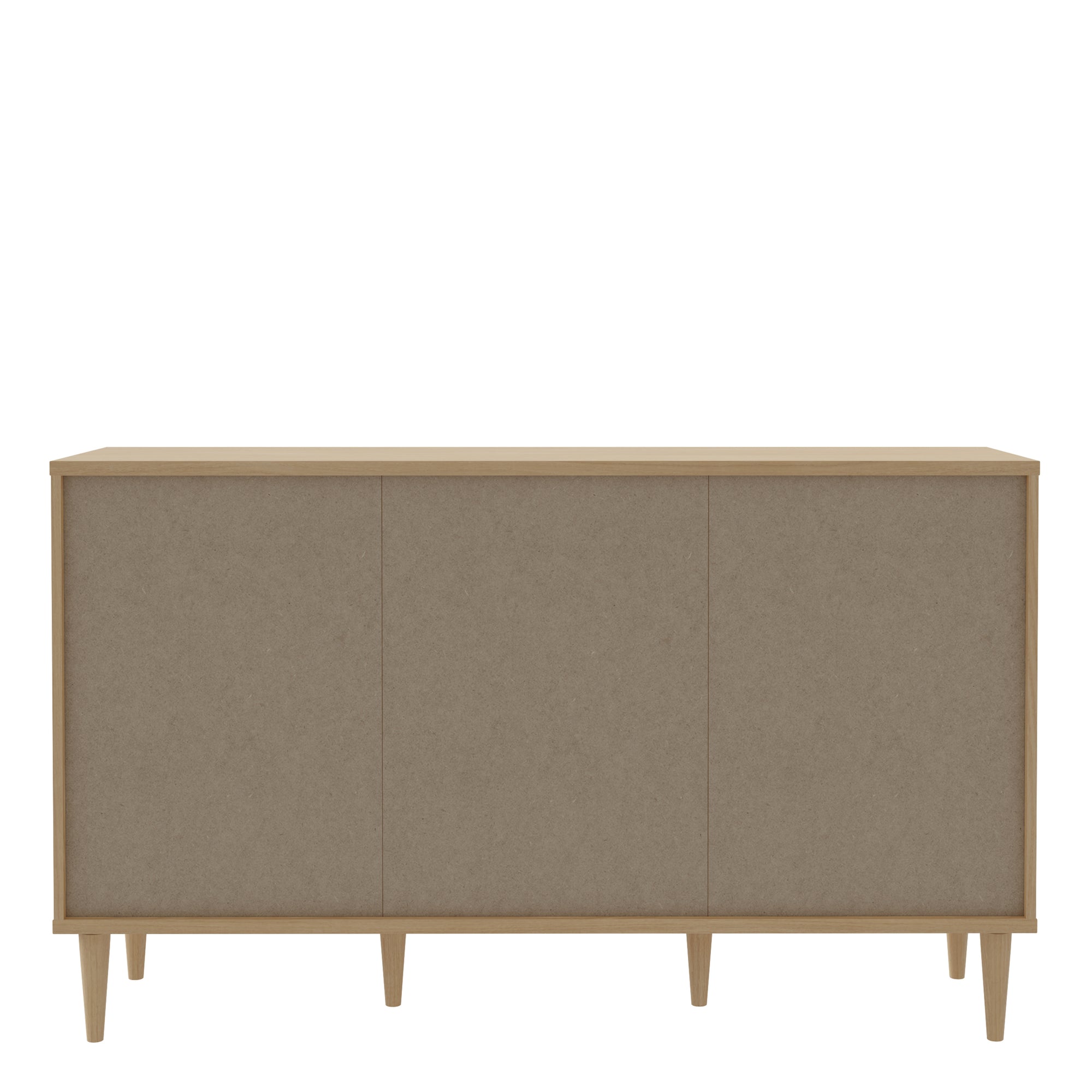 Calasetta 3 Door Sideboard in Rattan - Inside House 