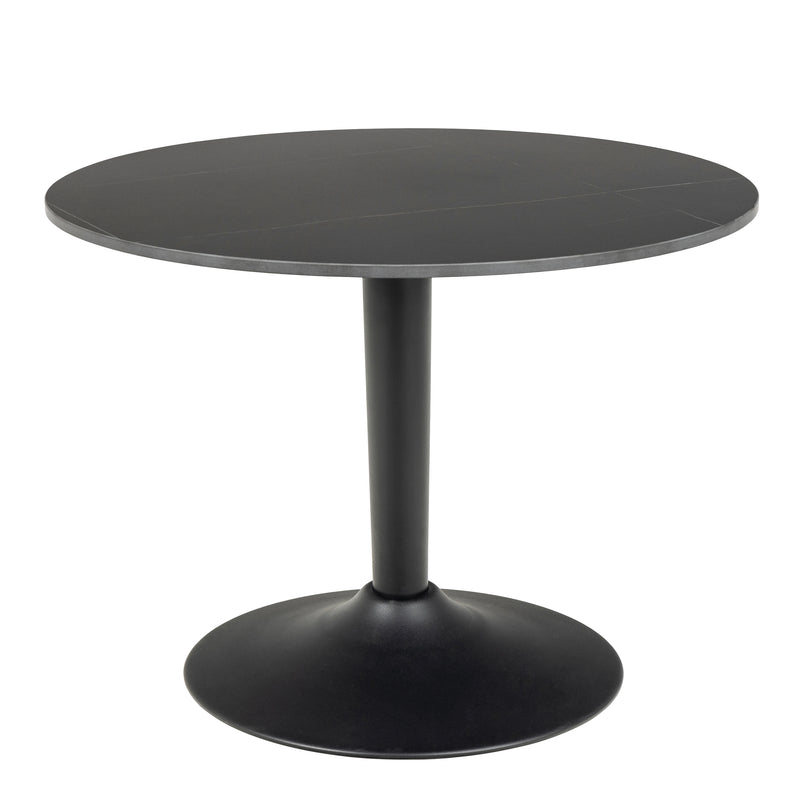 Opus Coffee Table in Black with Subtle Veining