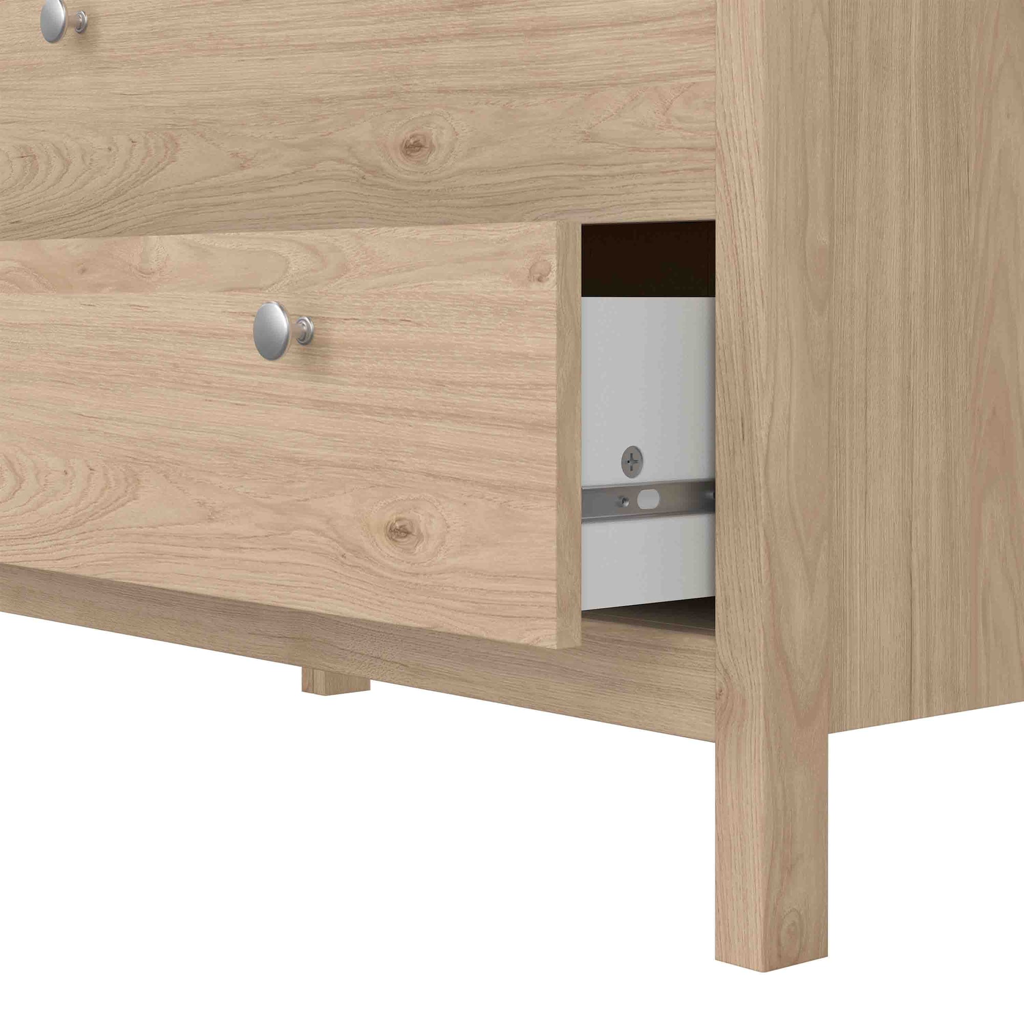 Madrid Chest 3 Drawers in Jackson Hickory Oak