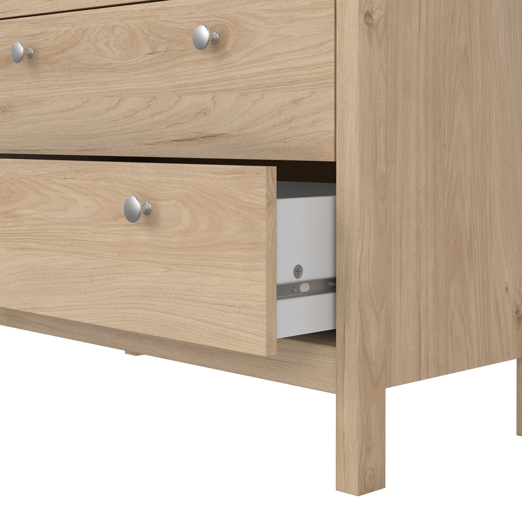 Madrid Chest 3+2 Drawers in Jackson Hickory Oak