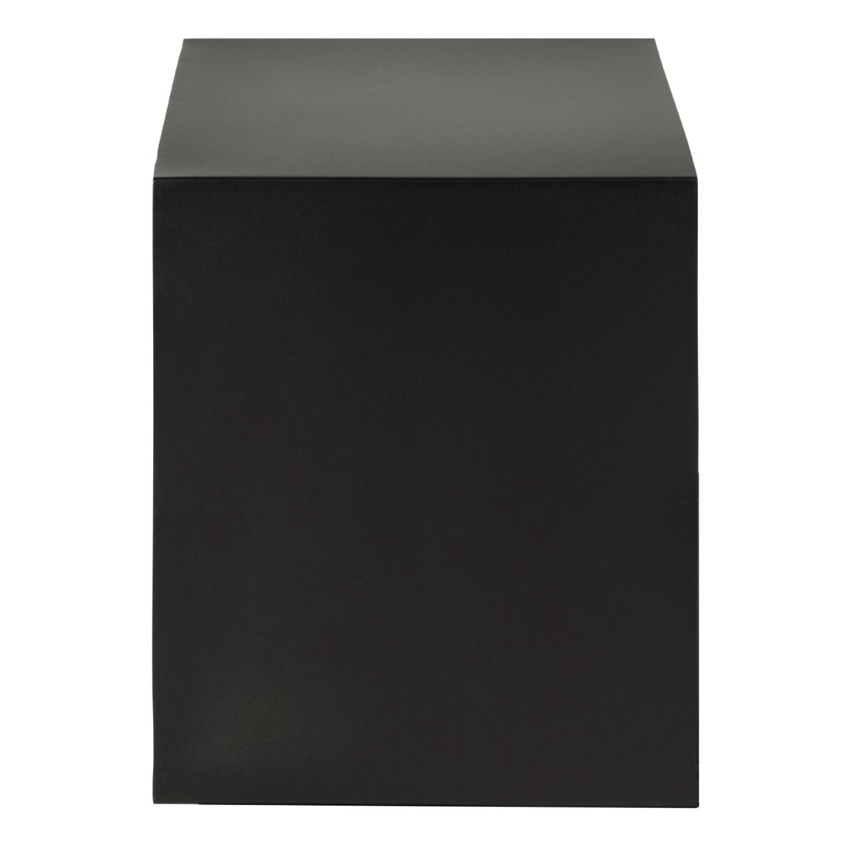 Francis 1 Drawer Wall-mounted Bedside Table in Matt Black