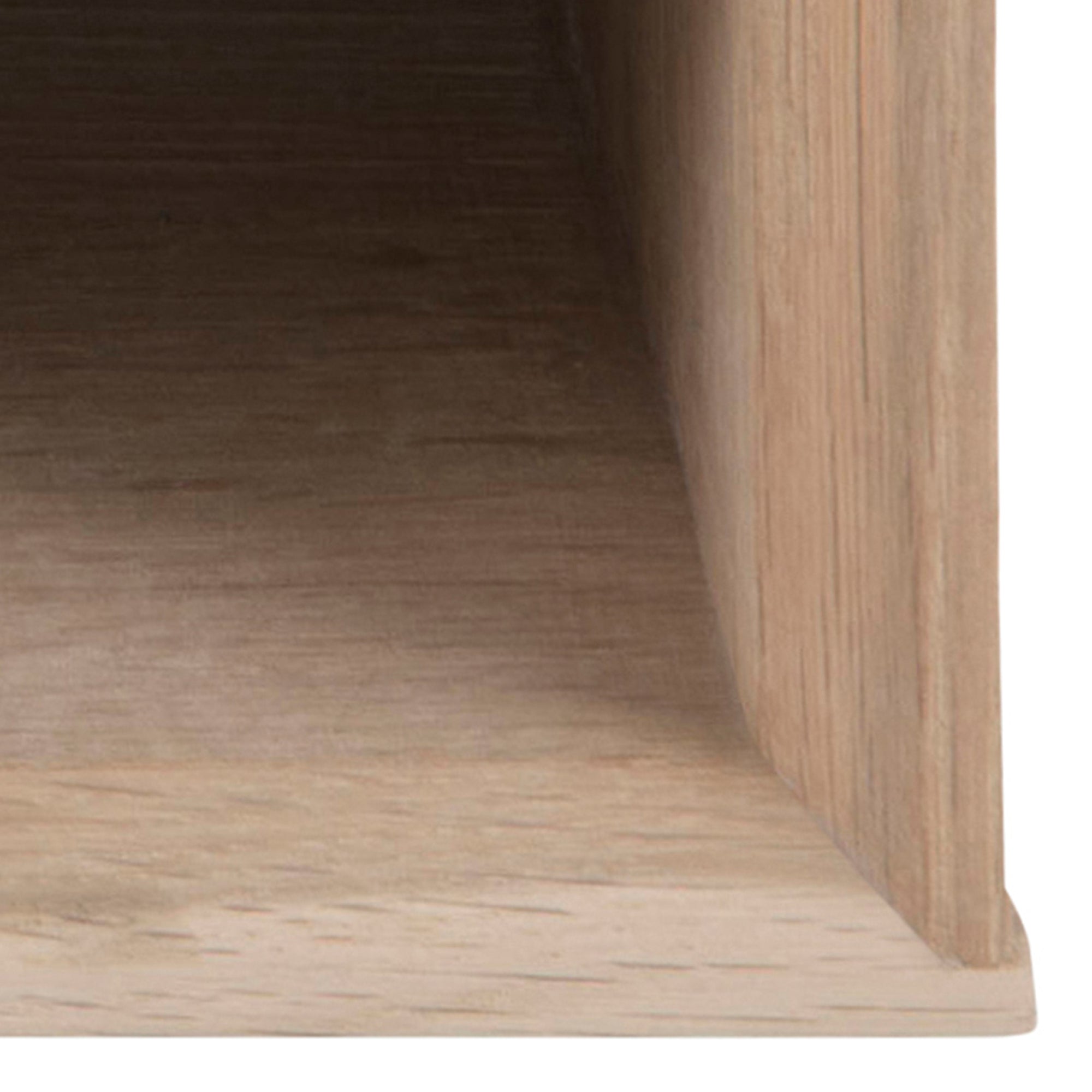 Henry 1 Drawer Wall Mounted Bedside Table in Oak