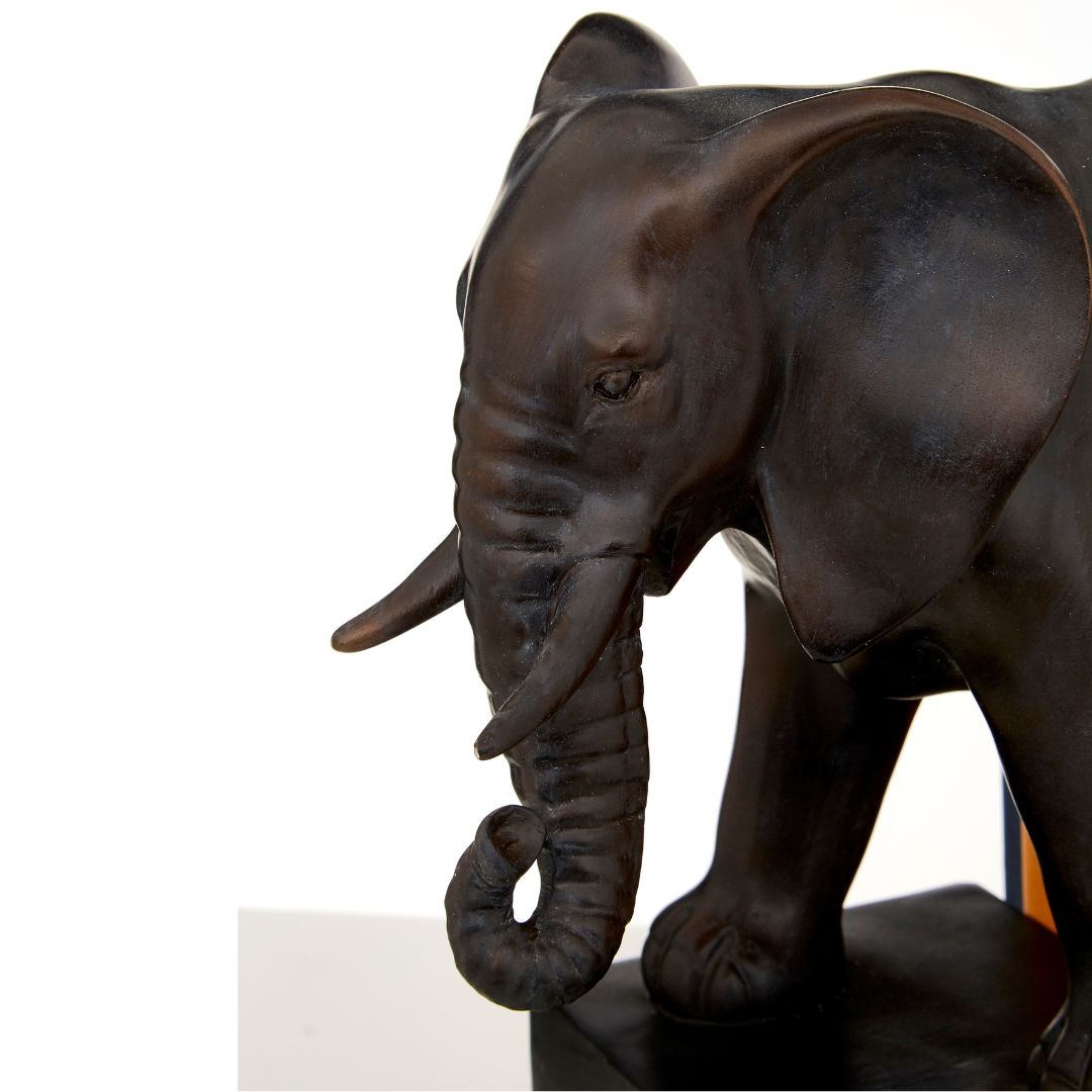 Bohim Elephant Bookends - Inside House 