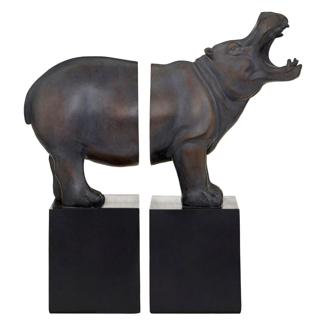 Bohim Hippo Bookends - Inside House 