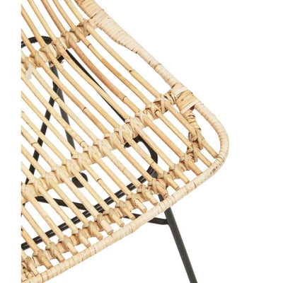Malay Natural Rattan Dining Chair
