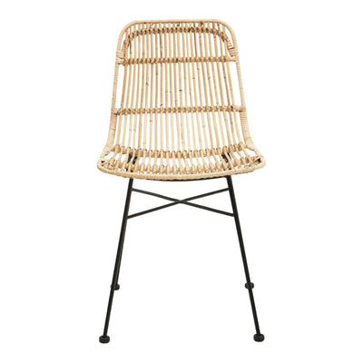 Malay Natural Rattan Dining Chair
