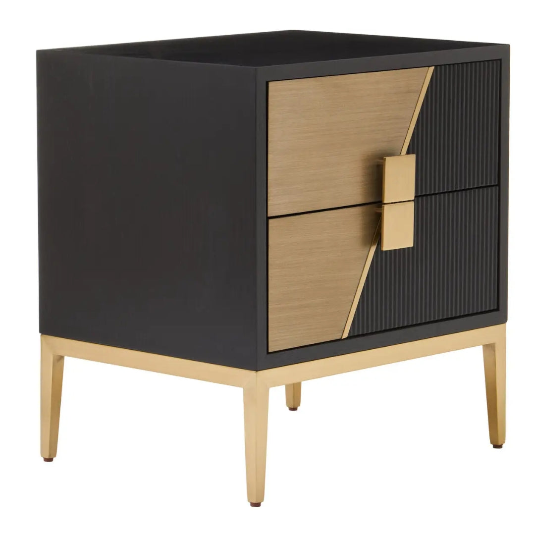 Pinto 2 Drawer Side Table