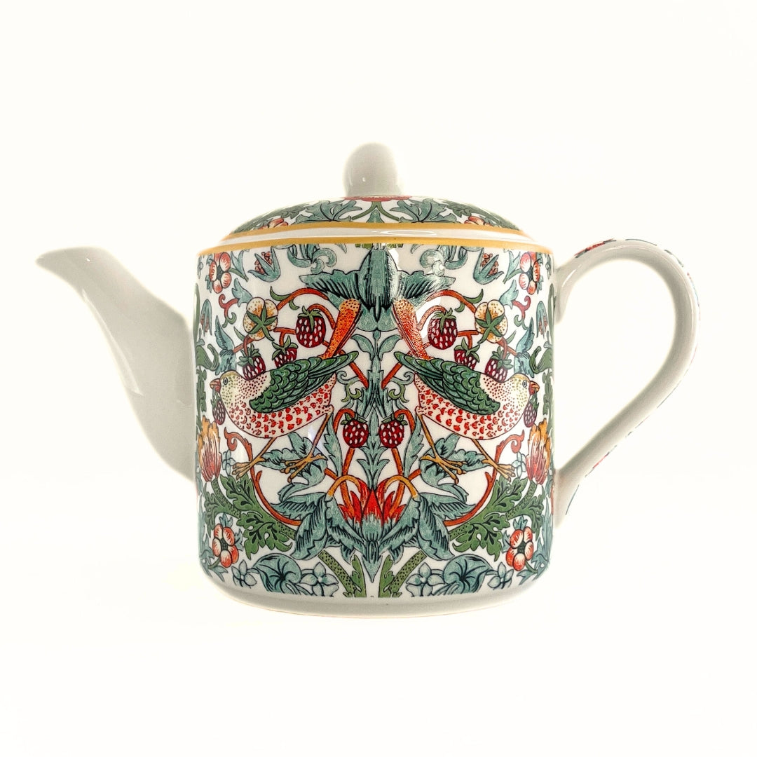 Strawberry, Bird and Botanical Teapot