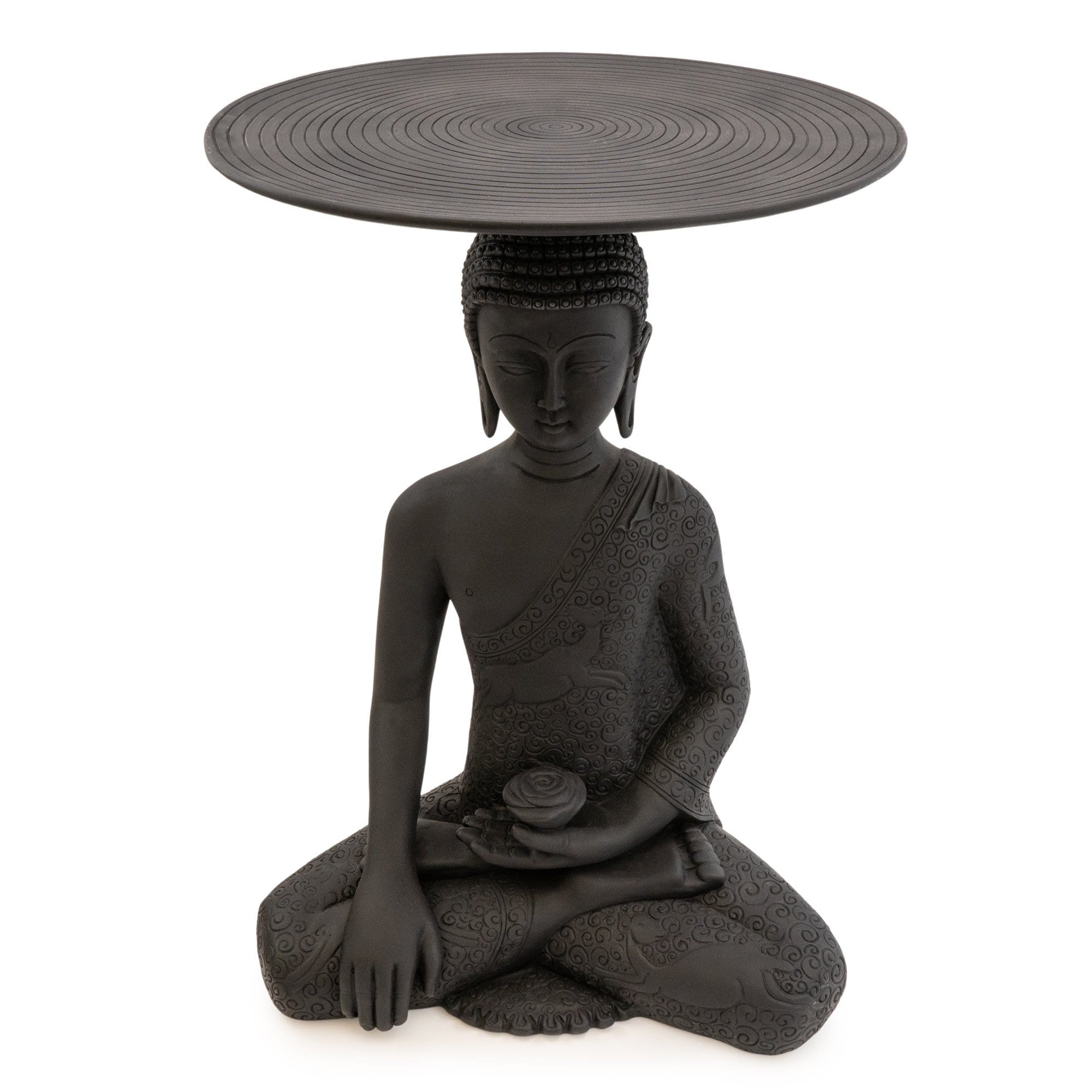 Buddha Table In Black - Inside House 