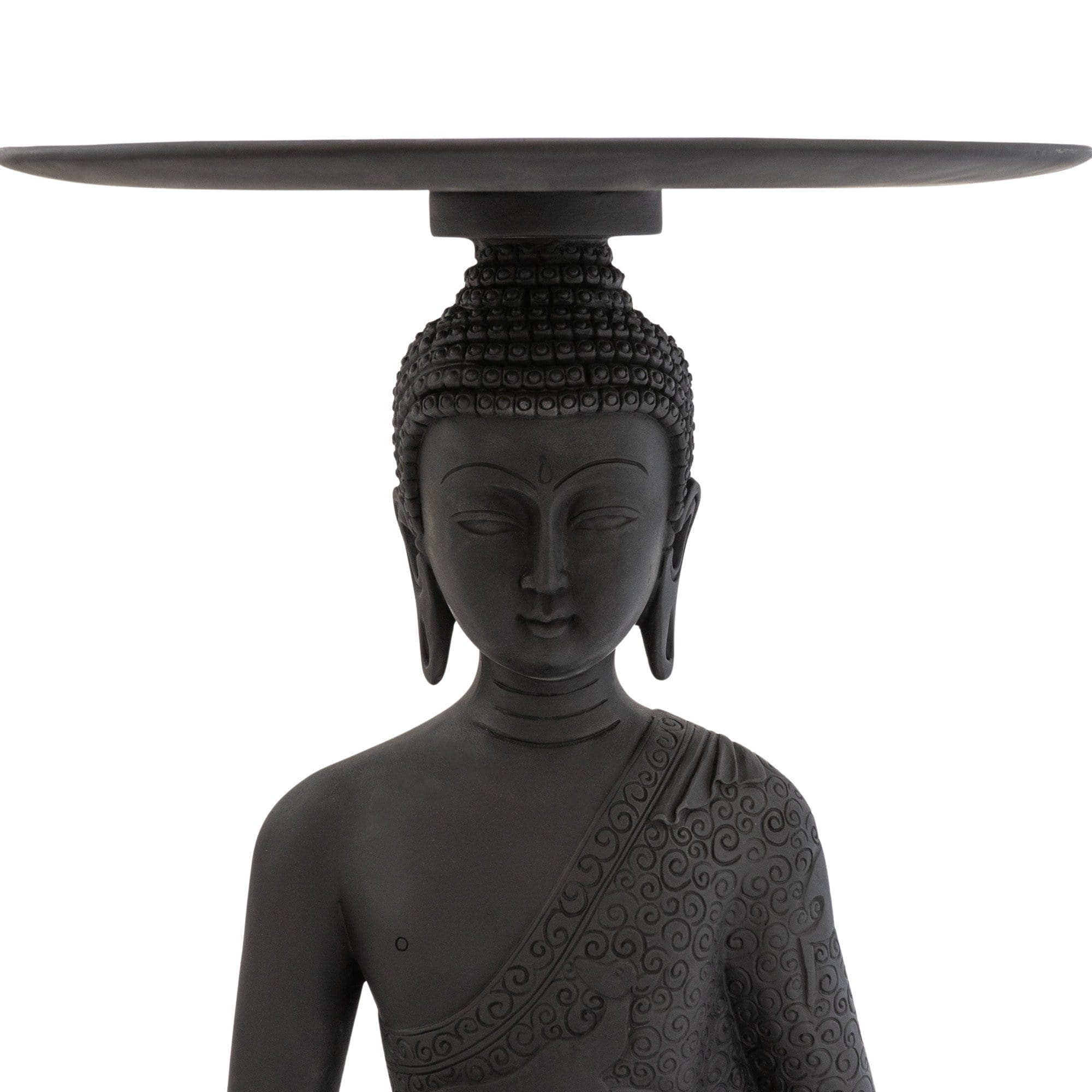 Buddha Table In Black - Inside House 