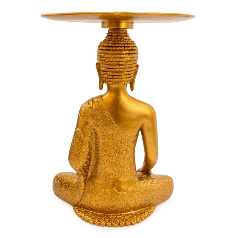 Buddha Table In Gold